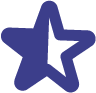Half filled star